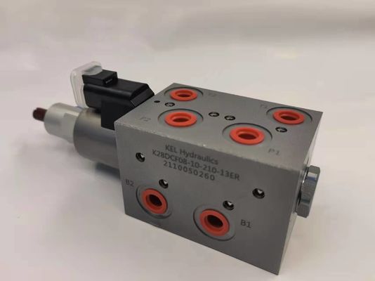 27V / 24V হাইড্রোলিক Solenoid ভালভ কিট 8 উপায় 2 অবস্থান কাস্টমাইজড