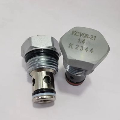 OEM / ODM হাইড্রোলিক দিকনির্দেশক ভালভ কার্তুজ CV08-20-0 একমুখী