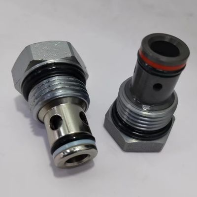 OEM / ODM হাইড্রোলিক দিকনির্দেশক ভালভ কার্তুজ CV08-20-0 একমুখী
