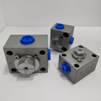 হাইড্রোলিক সিস্টেমের জন্য BKH-SAE 12V / 24V স্টেইনলেস স্টীল বল ভালভ