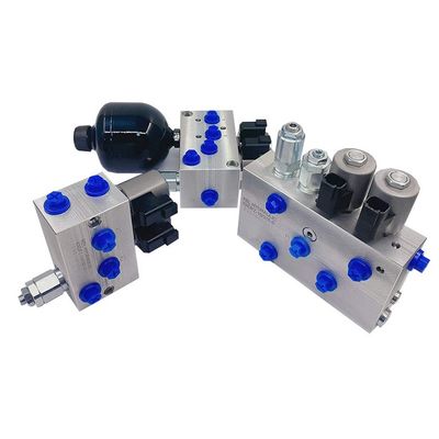 হাইড্রোলিক Excavator পাইলট ভালভ কিট আনুপাতিক ব্লক Manifolds