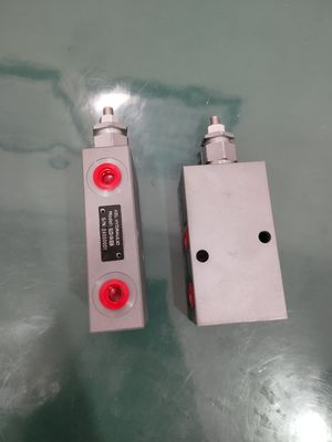 জিংক নিকেল খাদ 30L 60L 95L হাইড্রোলিক overcenter ভালভ সঙ্গে, VBSO একক টাইপ counterbalance ভালভ