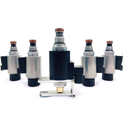 KSV10-22LP-0-N 2 ওয়ে 2 পজিশন হাইড্রোলিক ভ্যালভ কার্টিজ 12V ইন্ডাস্ট্রিয়ালের জন্য