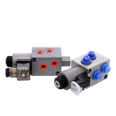 কার্তুজ হাইড্রোলিক Solenoid ভালভ 2 অবস্থান 6 ওয়ে Manifold ব্লক কাস্টমাইজড